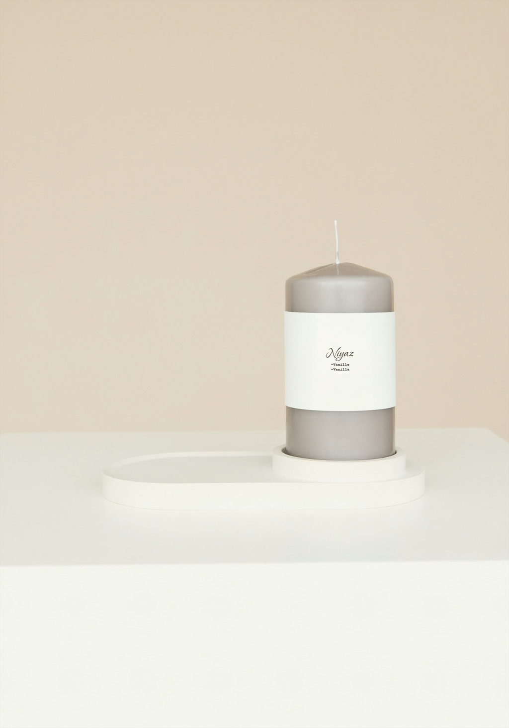 NIYAZ VANILLE SCENTED CANDLE (2.5 IN)